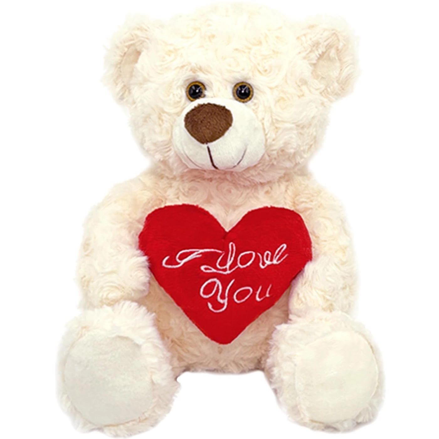 Teddy Bear with Red Heart I Love You - 30 cm
