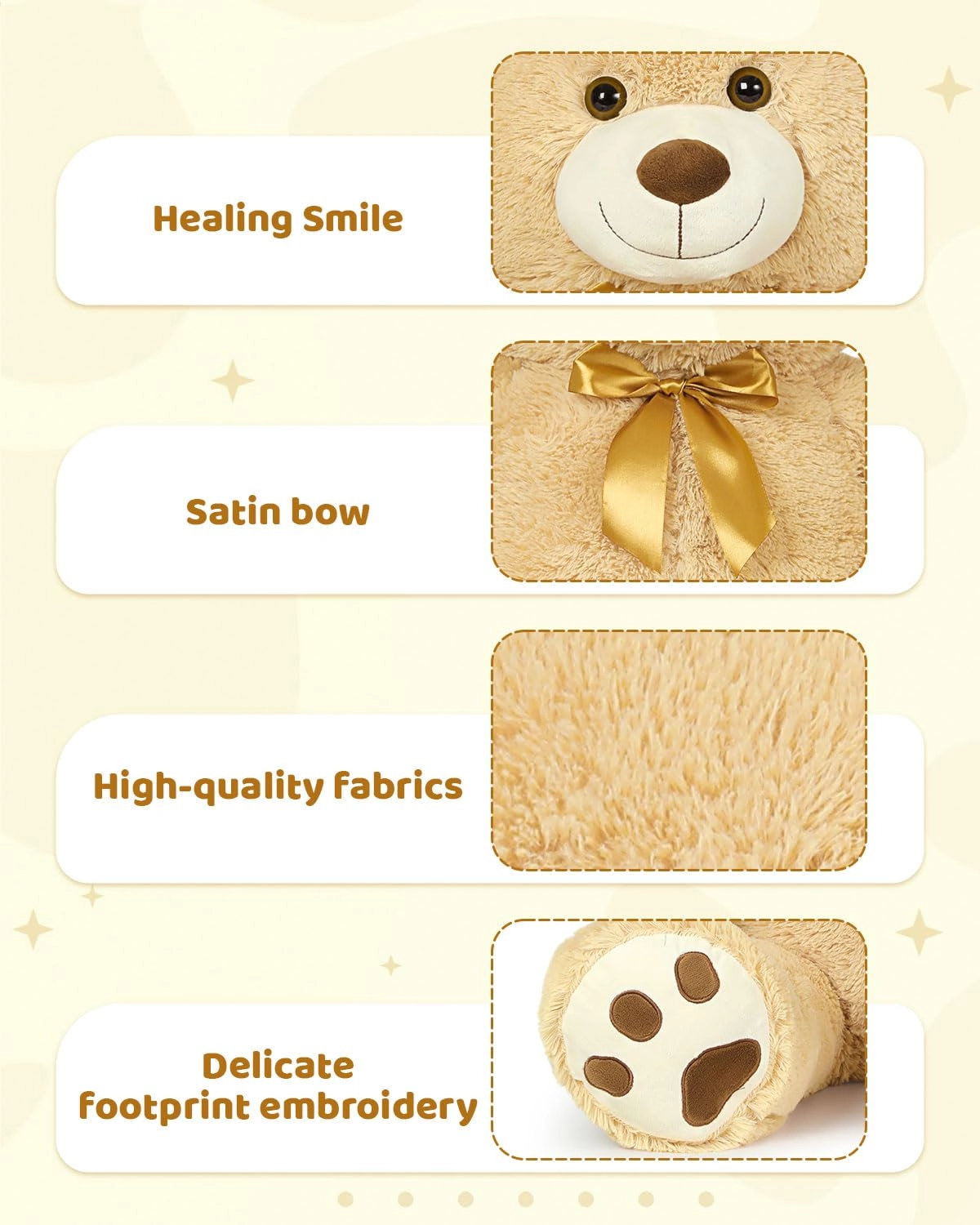 Teddy Bear - 39 inches Gray