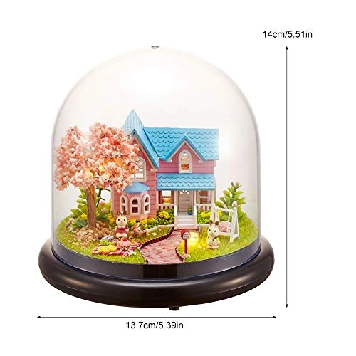 DIY Mini House Kit - Wooden LED Lights