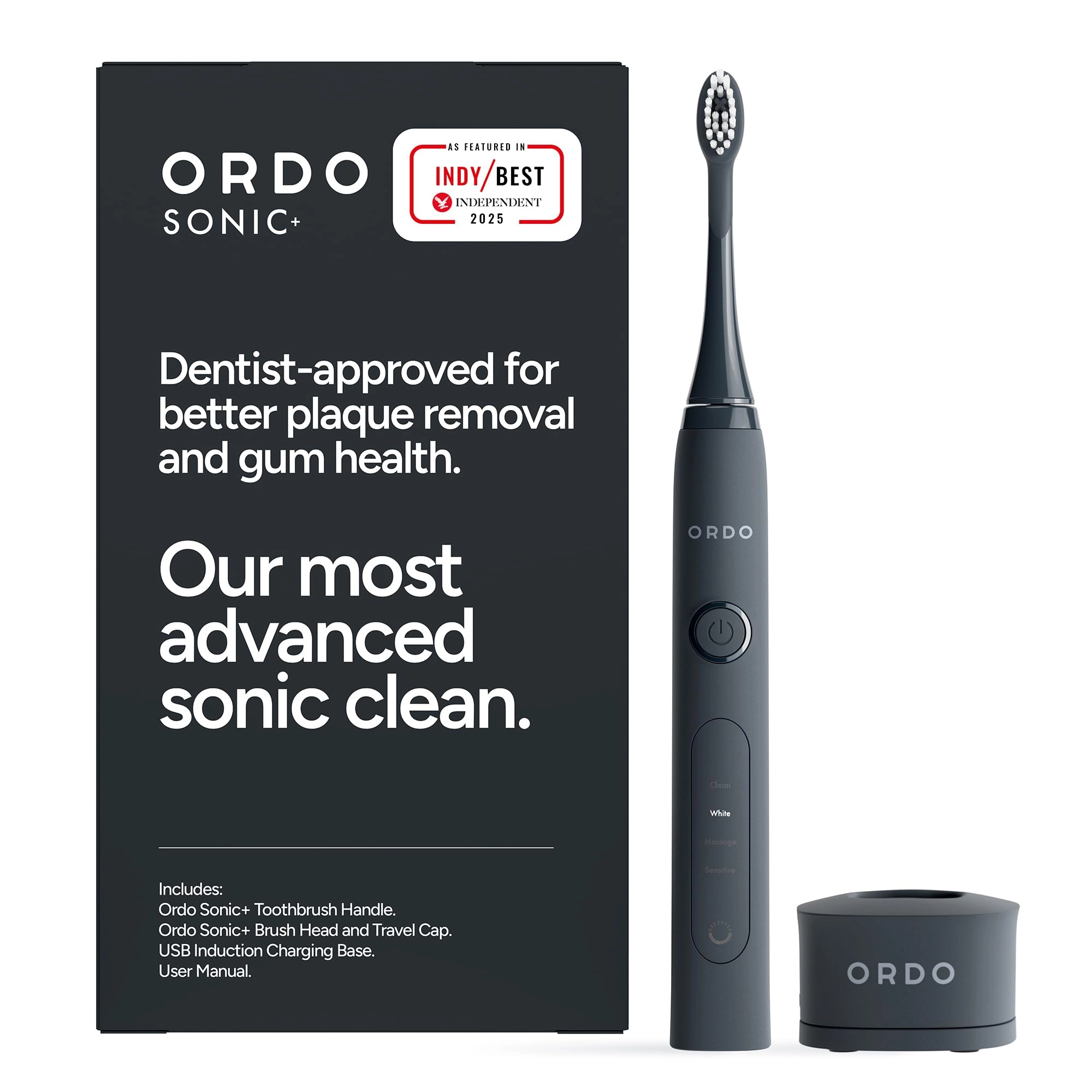 Sonic+ - Charcoal Grey 40,000 sonic pulses