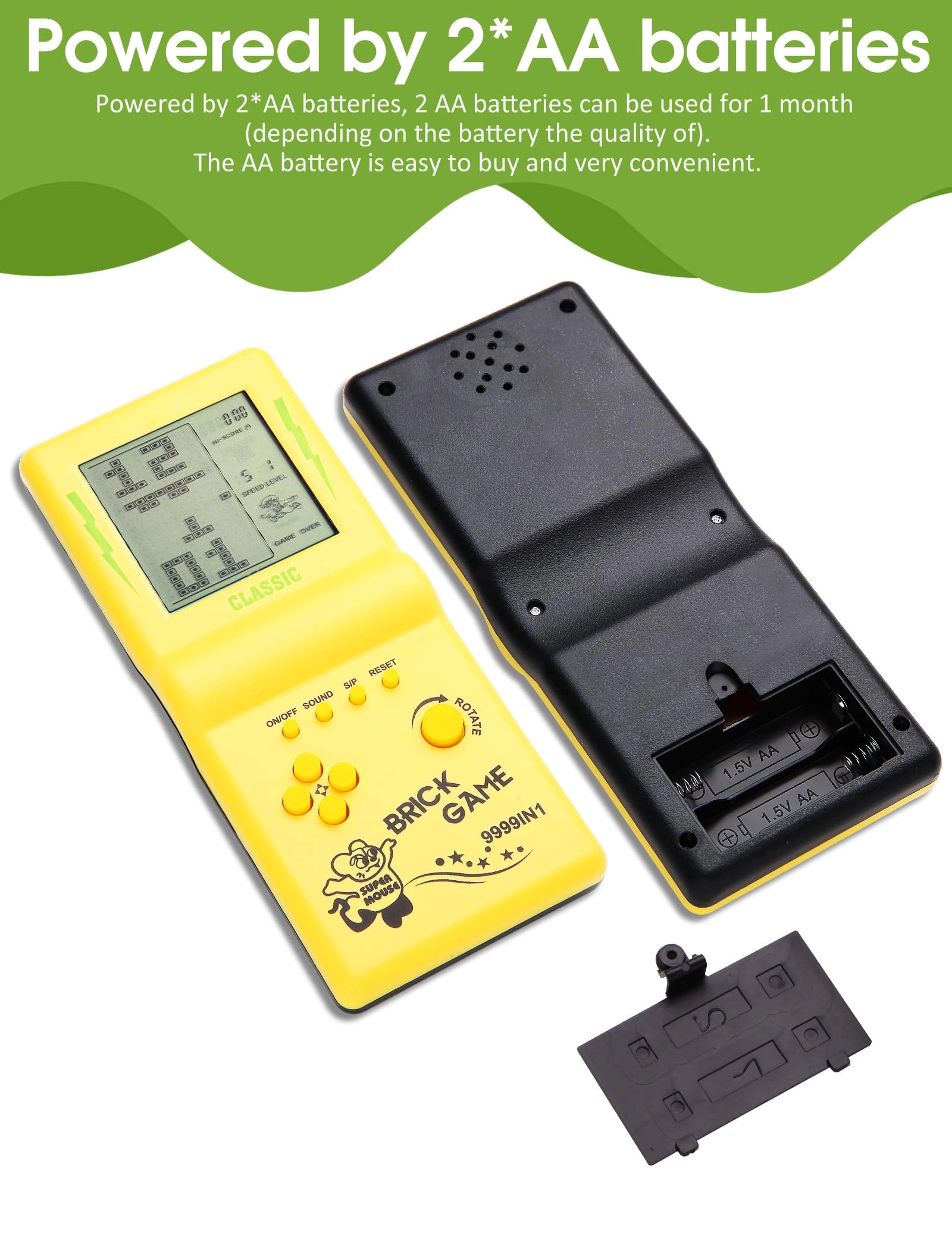 Retro Arcade Game Console - 3.5 Inches LCD Handheld