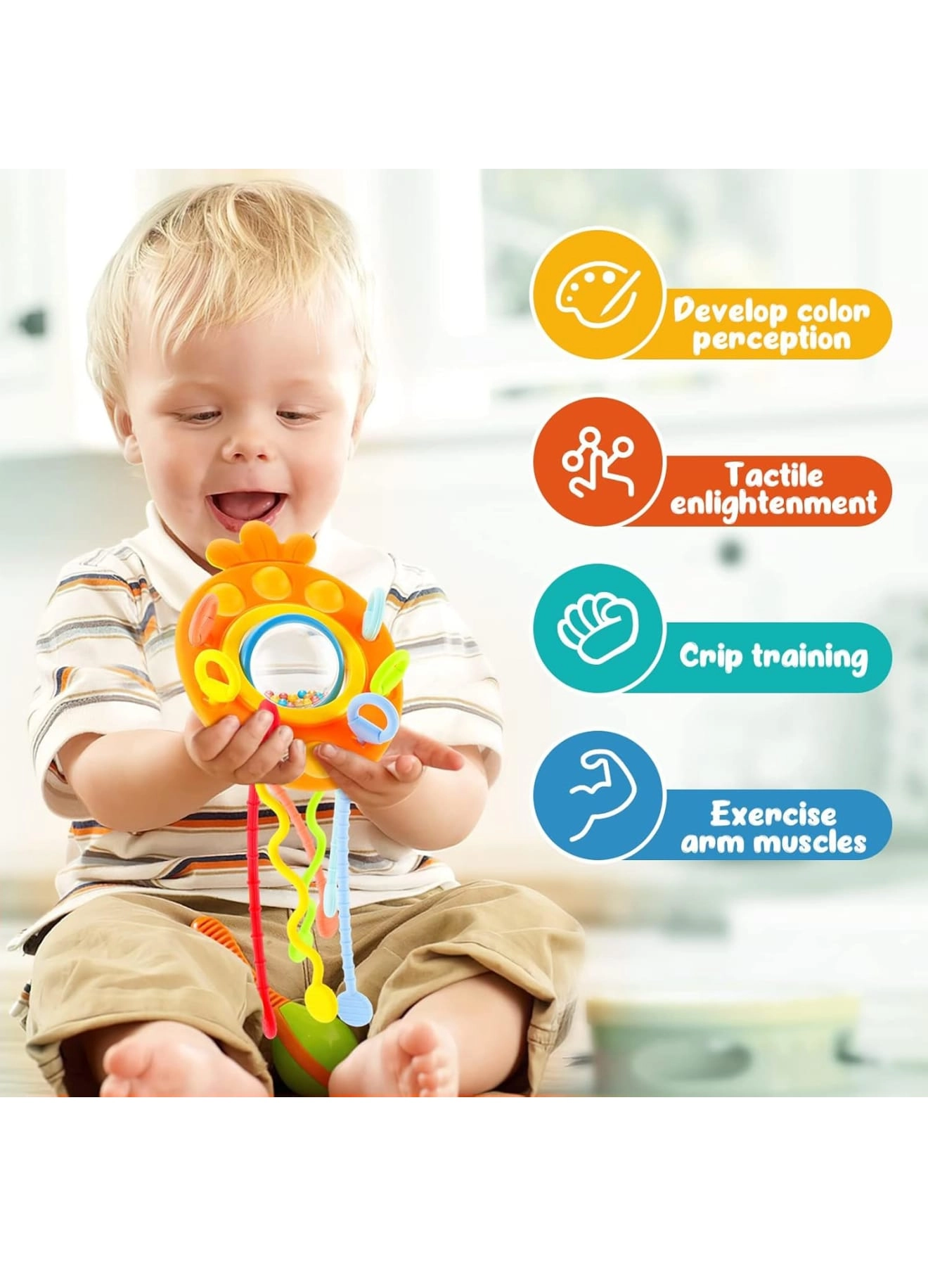 Baby Sensory Toys - 6-12-18 Months