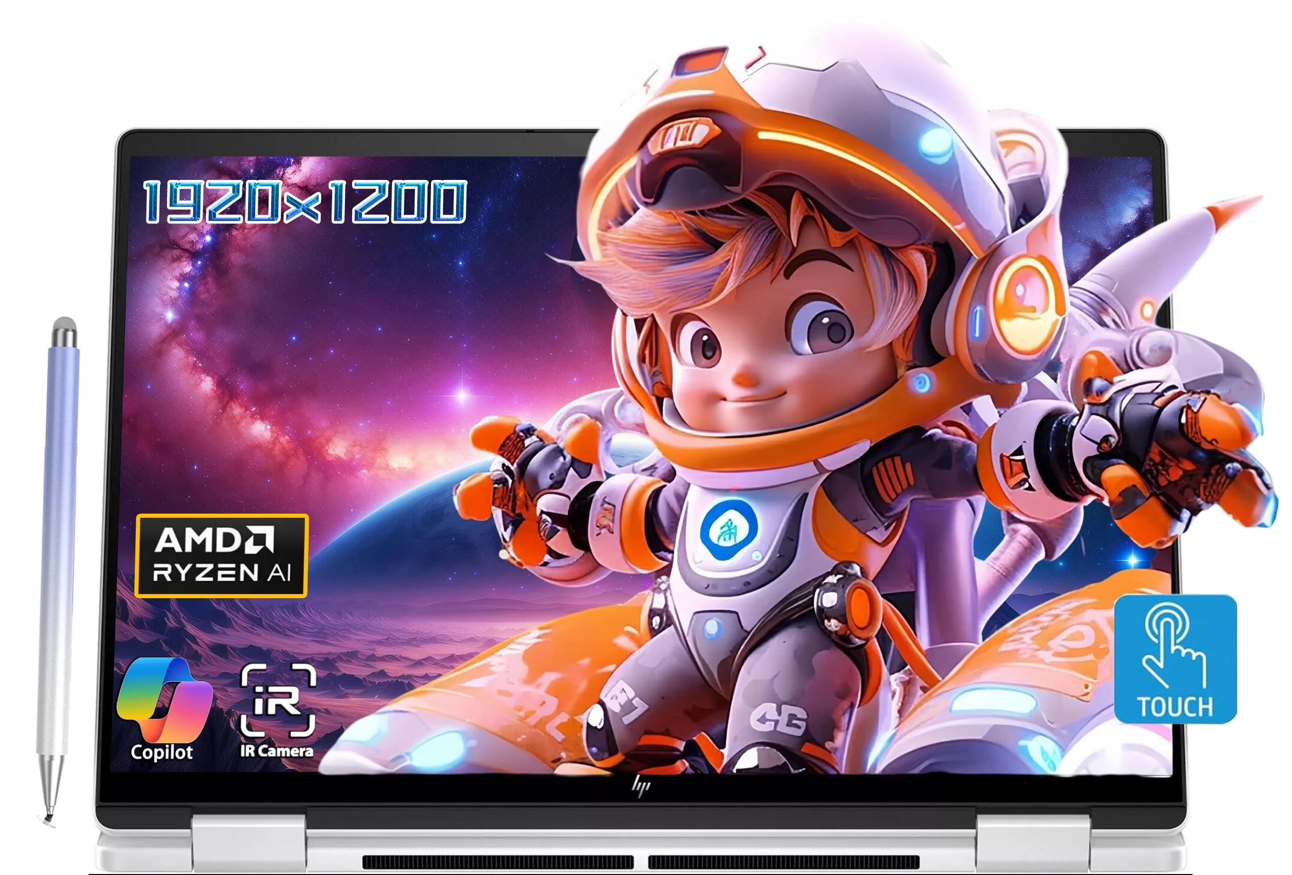 Envy x360 A57DNEA - 14'' Ryzen 5-8640HS 16GB DDR5 512GB SSD