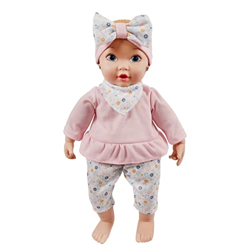 Hugs and Giggles Doll - 13 inches Light Skin Tone Ages 12 months+