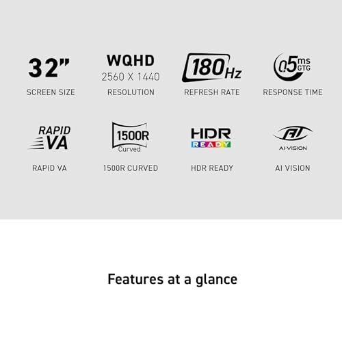 MAG 321CQF E18 - 2560 x 1440 31.5 inch