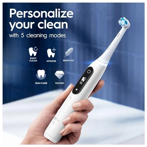 iO 7 - Black 1 Toothbrush Head Premium Travel Case