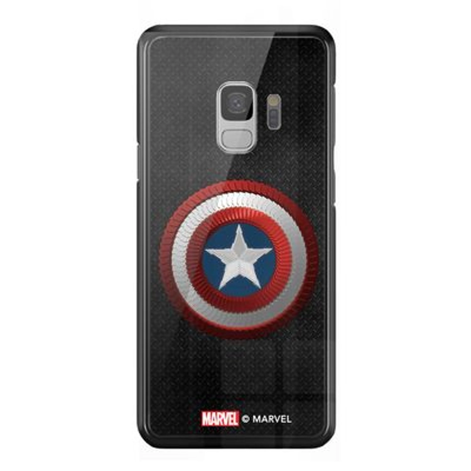 Wackylicious Vibranium Shield Back Case for Galaxy S9