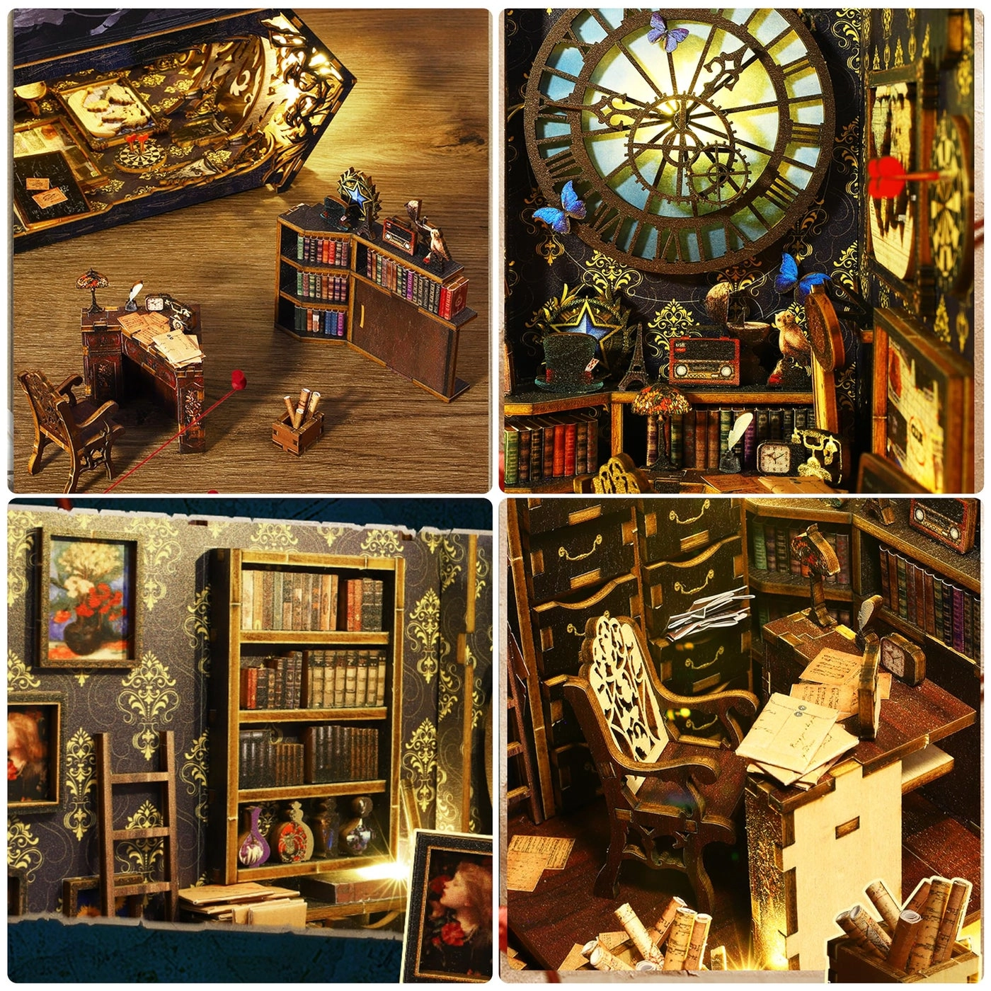 DIY Book Nook Kit - Detective Agency