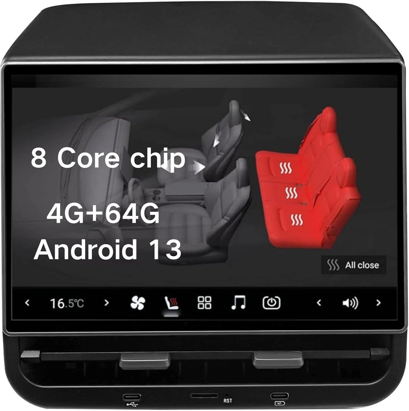 KUNTLEY Rear Display - 8.66 inch