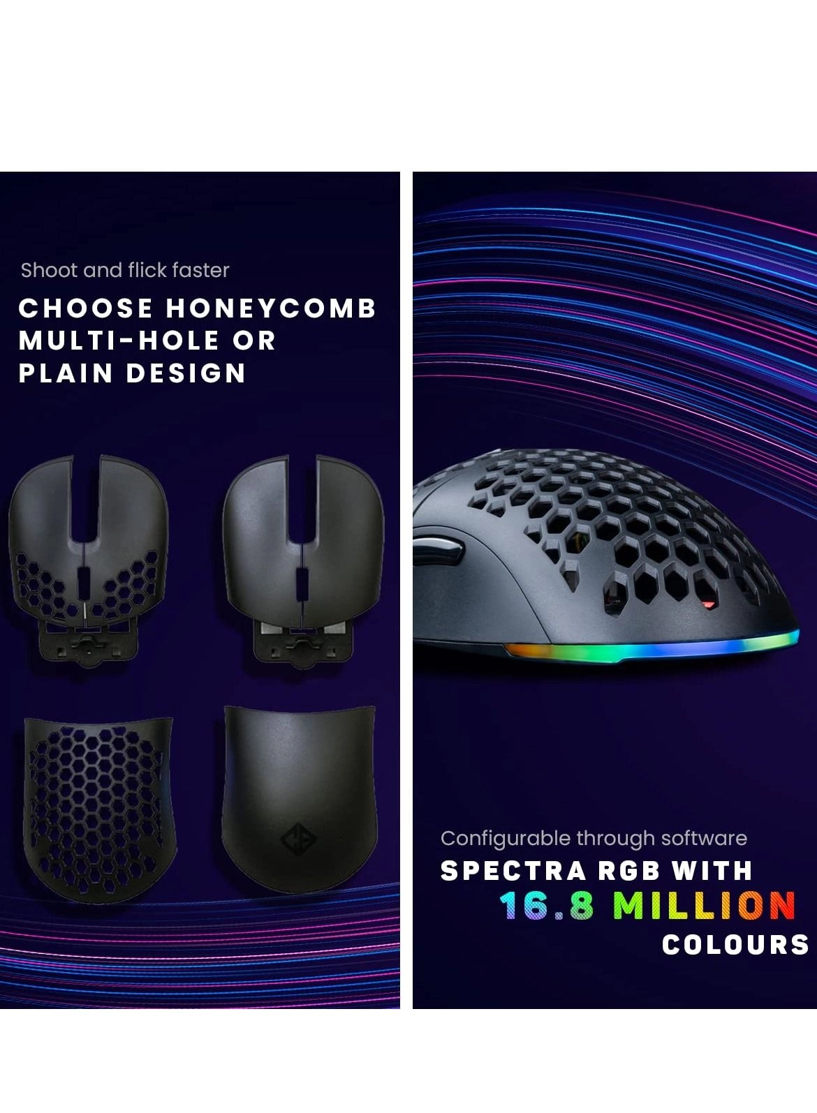 Kilonova 3370IC PRO X-Light Gaming Mouse - Wired