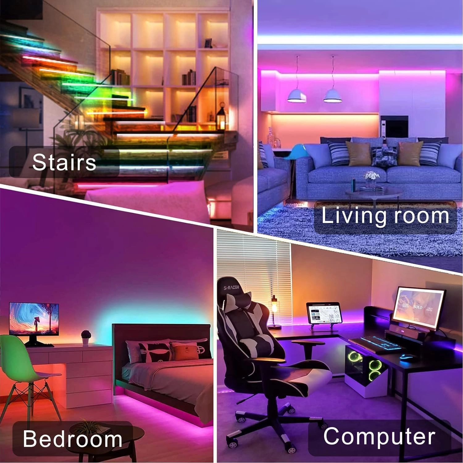 5050 RGB LED Strip Light - 3 Meter