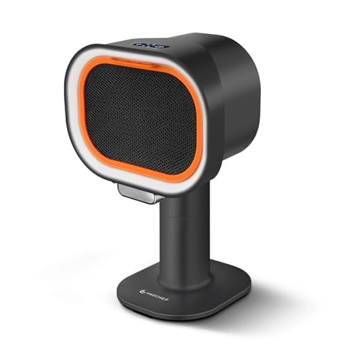 Amzchef CE-ZM7001-BK - Portable Black 4-speed LED