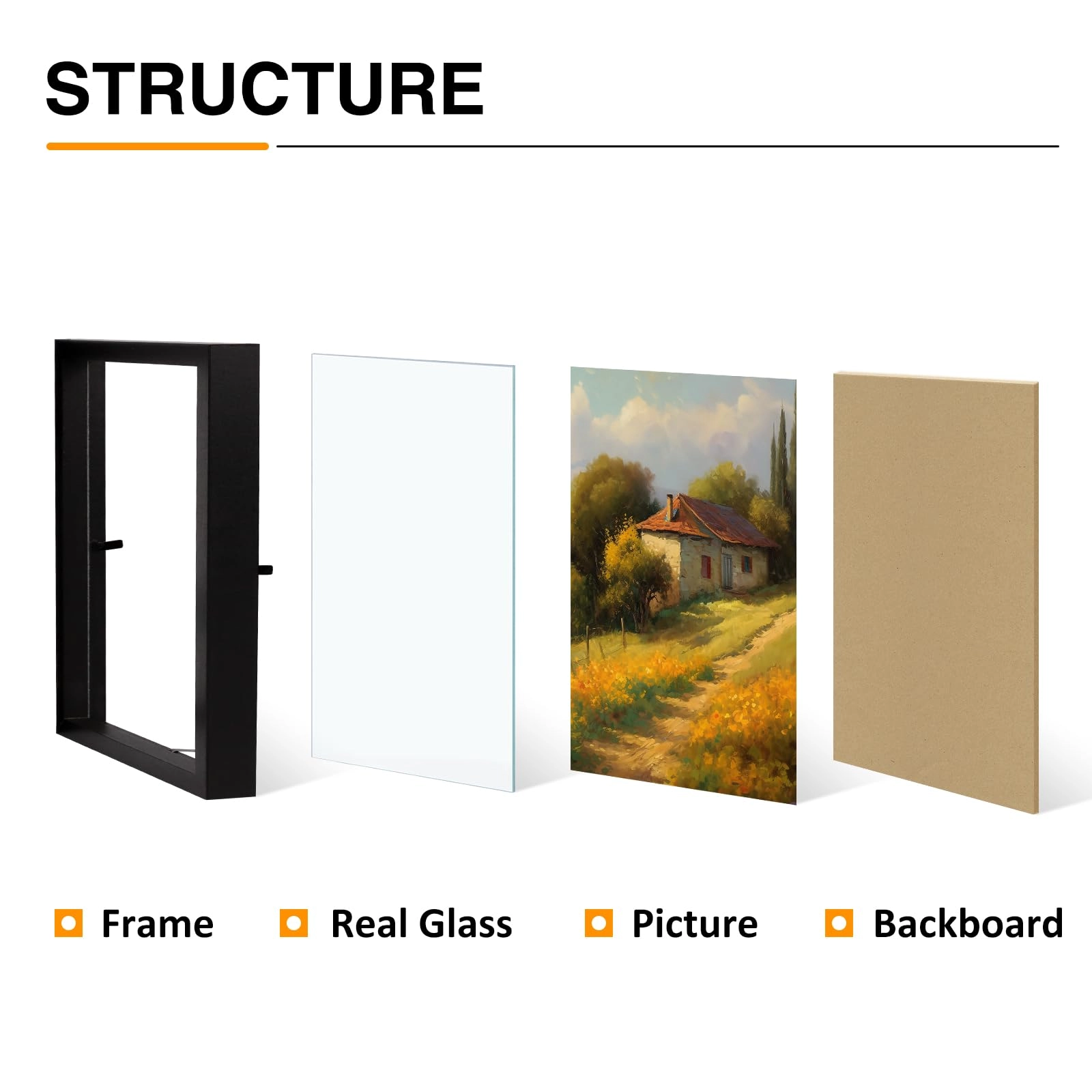 Double Photo Frame - 5x5 2