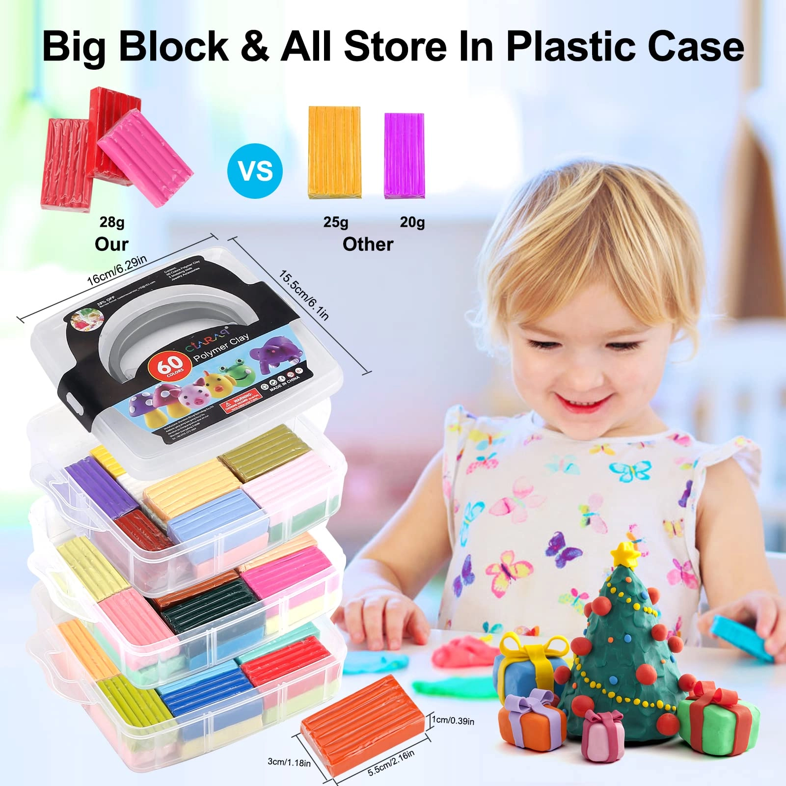 Polymer Clay - 60 piece(s)