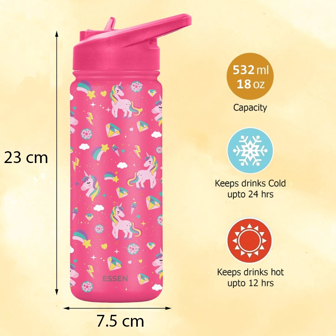 Kids Water Bottle - 532 ml/18 oz
