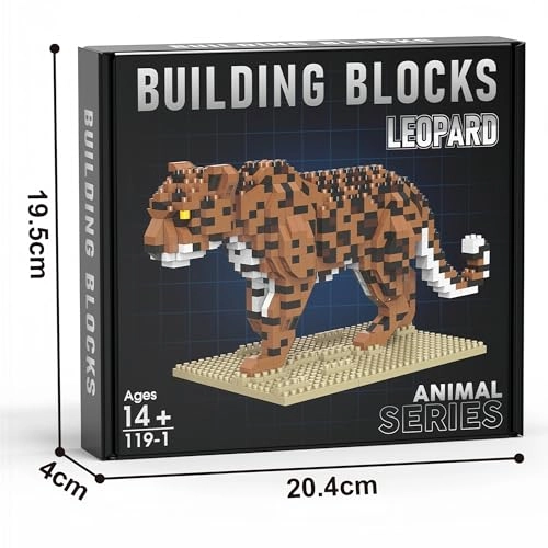 Leopard Microblocks - 930 pcs