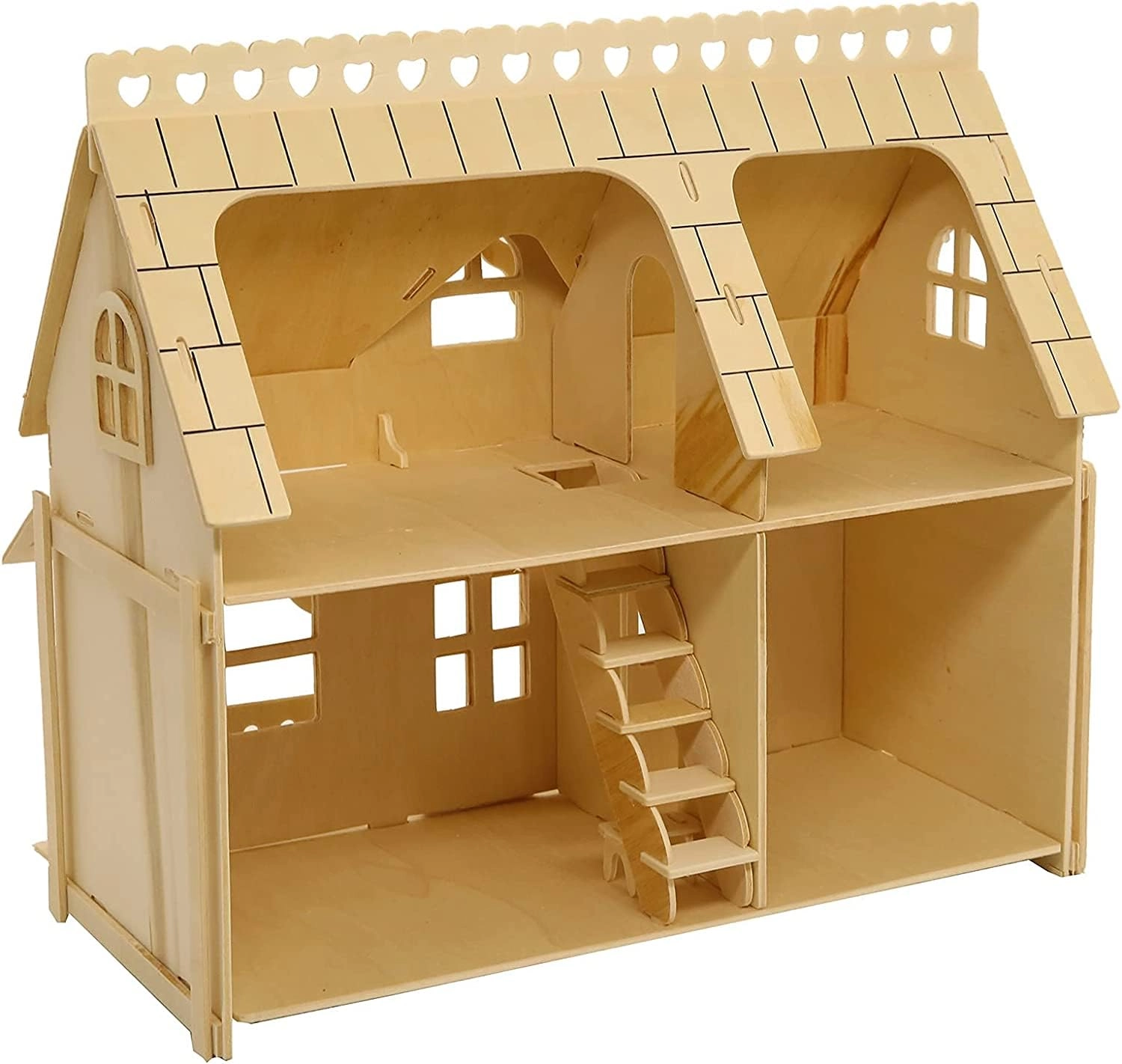 3D Wooden Puzzle House