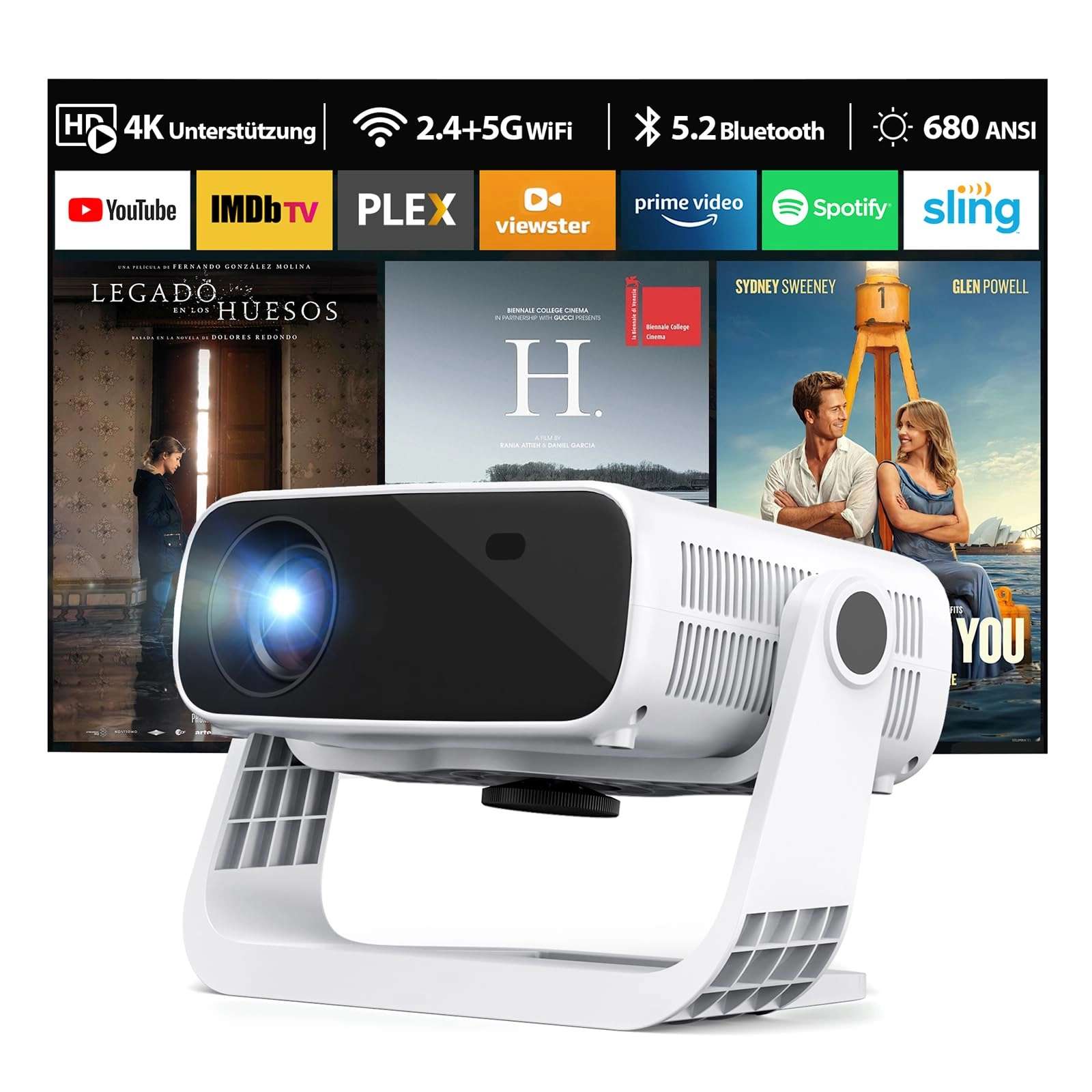 Mini Projector B0FQBYPRVM 18000 Lumens