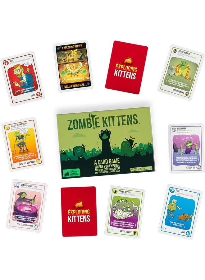Exploding Kittens: Zombie Kittens - Card Game