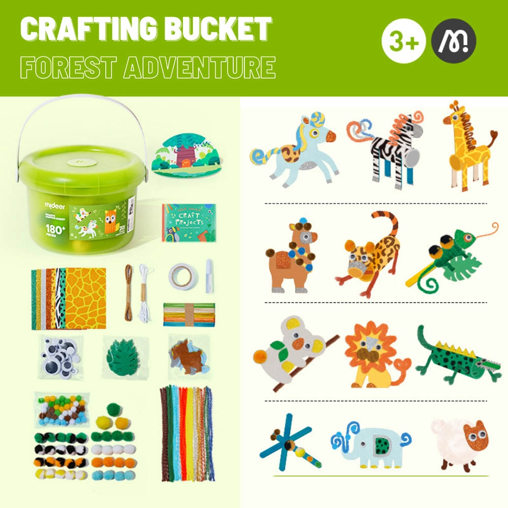 Crafting Bucket - 180 Pieces