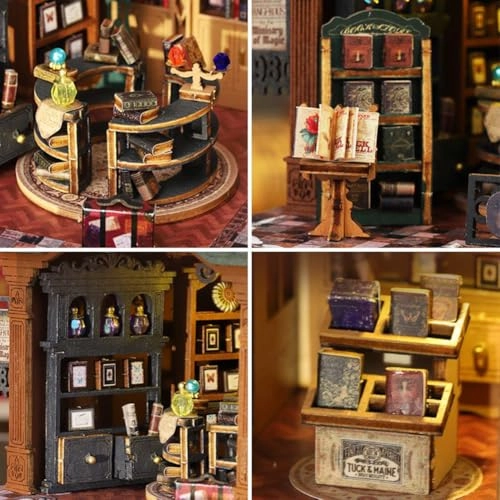 Magic House - 3D Mini Dollhouse Musical Movement
