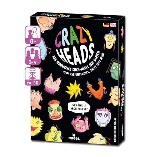 Crazy Heads: Das wimmelige Such-Duell auf Karten