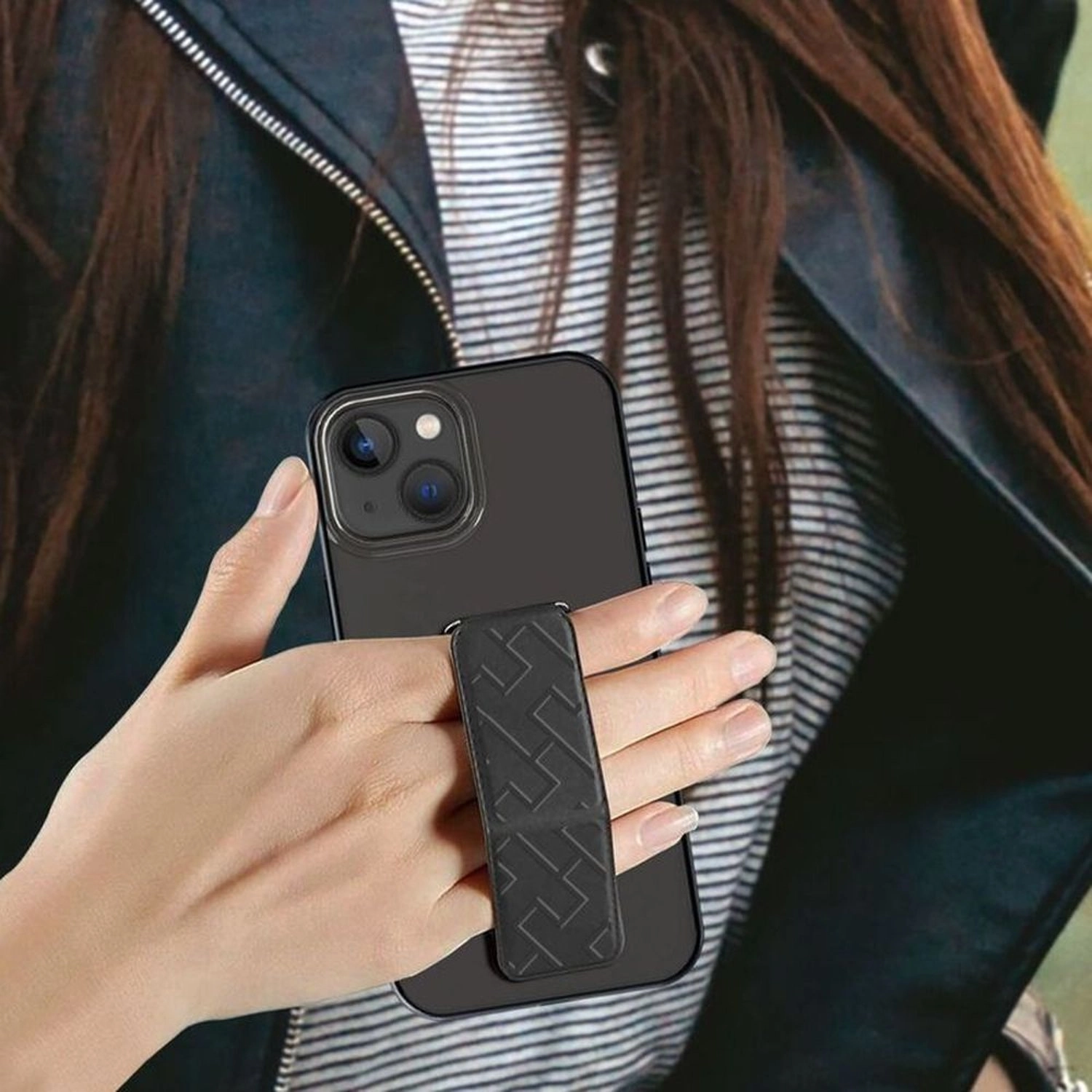Grip Holder Case TPU for iPhone 14