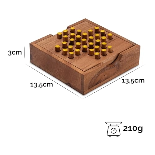 Solitaire Wooden Puzzle (226) - 3 pcs