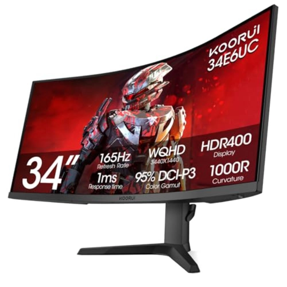 Generic Ultrawide Curved Gaming Monitor - 3440X1440 34 inch