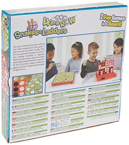 Snakes & Ladders + 4-in-a-Row