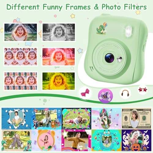 Kids Camera Instant Print - 32GB 14MP 1080P