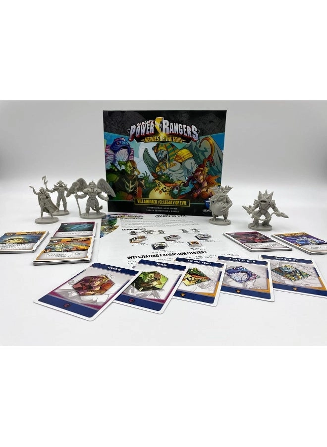 Power Rangers: Heroes of the Grid: Villain Pack #3 - Legacy of Evil