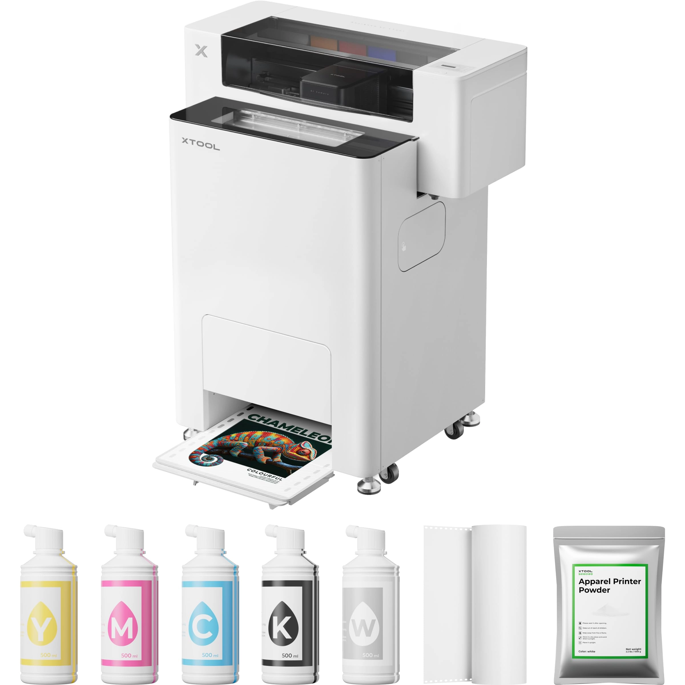 XTOOL Apparel Printer + Shaker Oven