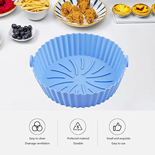 Air Fryer Silicone Pot - silicone 1 x Silicone Baking Pan