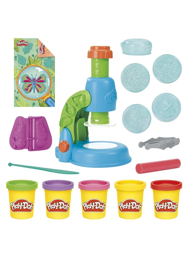 Play-Doh Light & Look Microscope - 9 Accessories
