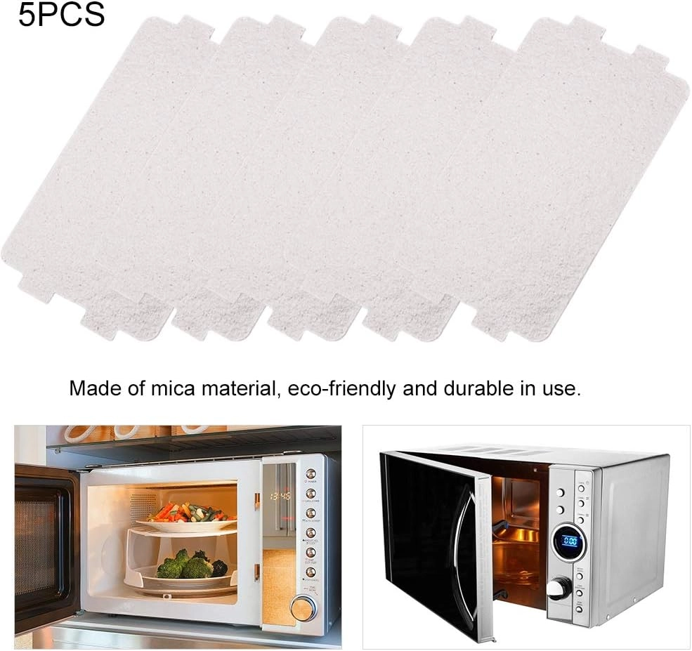 Mica Sheet - 5PCS Silver