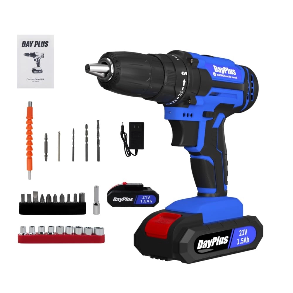 Cordless Drill7 - 1.3E+3 Milliamp Hours