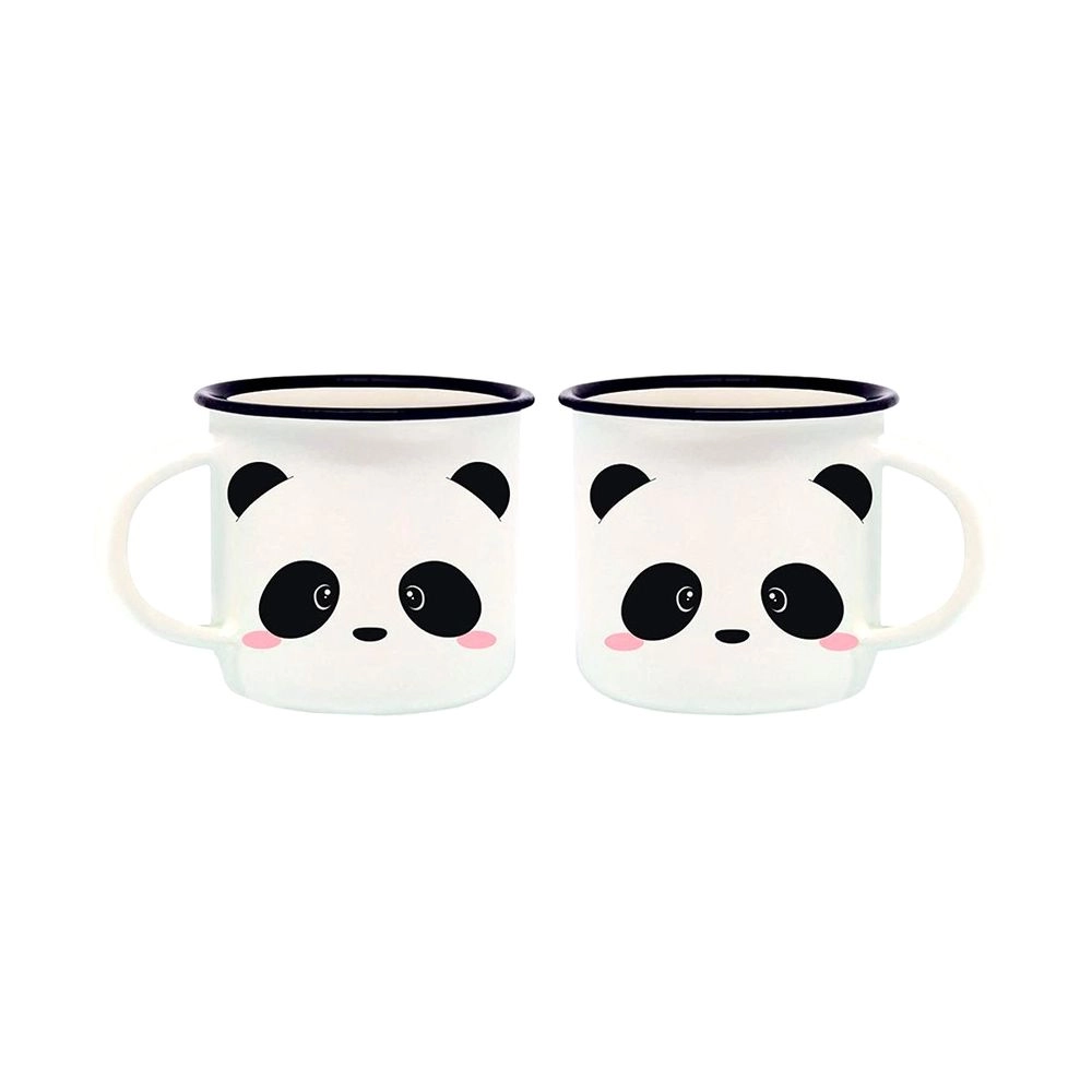Legami Panda Espresso Cup - 2 pcs - 50 ml