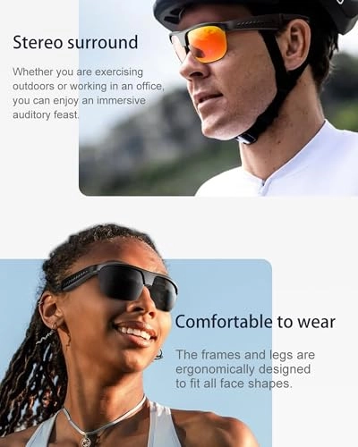 AI Smart Glasses - M02HGQ1211I Bluetooth
