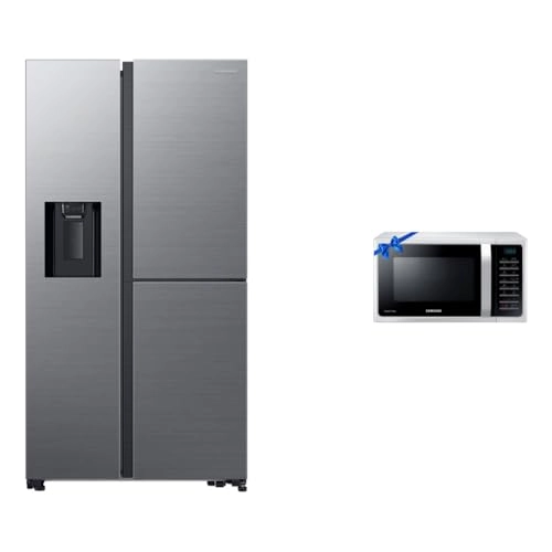 Side By Side Refrigerator - Food Showcase, Microwave Grill + Convection Bundle