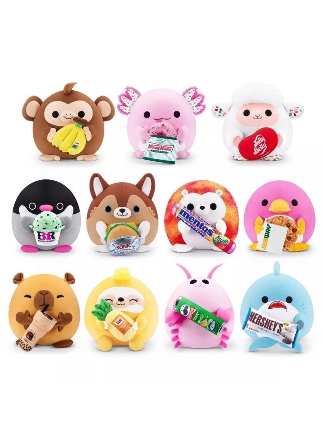 Snackles Series 2 30 cm Plush Shrimp & Pringles