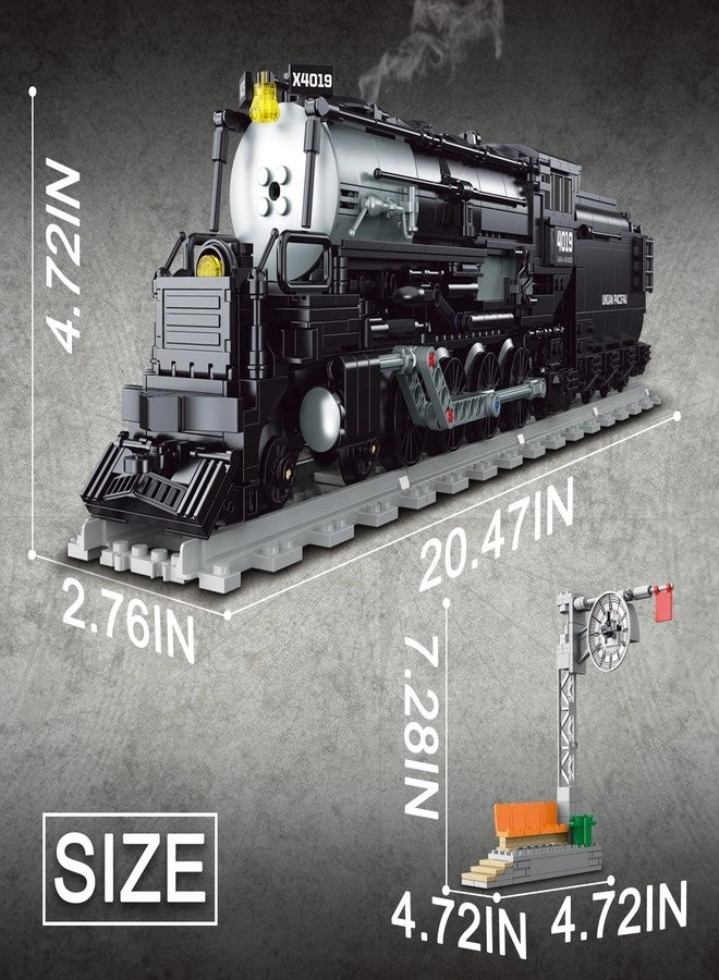 City Train - Toy Building Blocks 1148 pcs