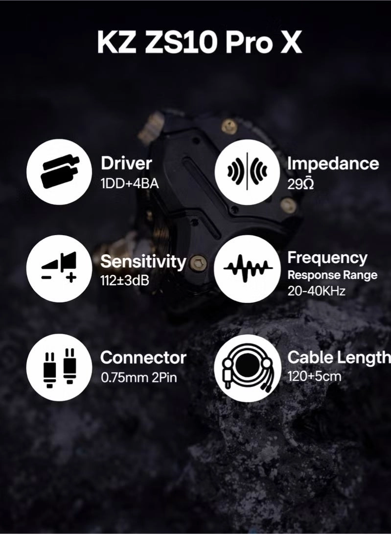 ZS10 PRO X Wired Earbud