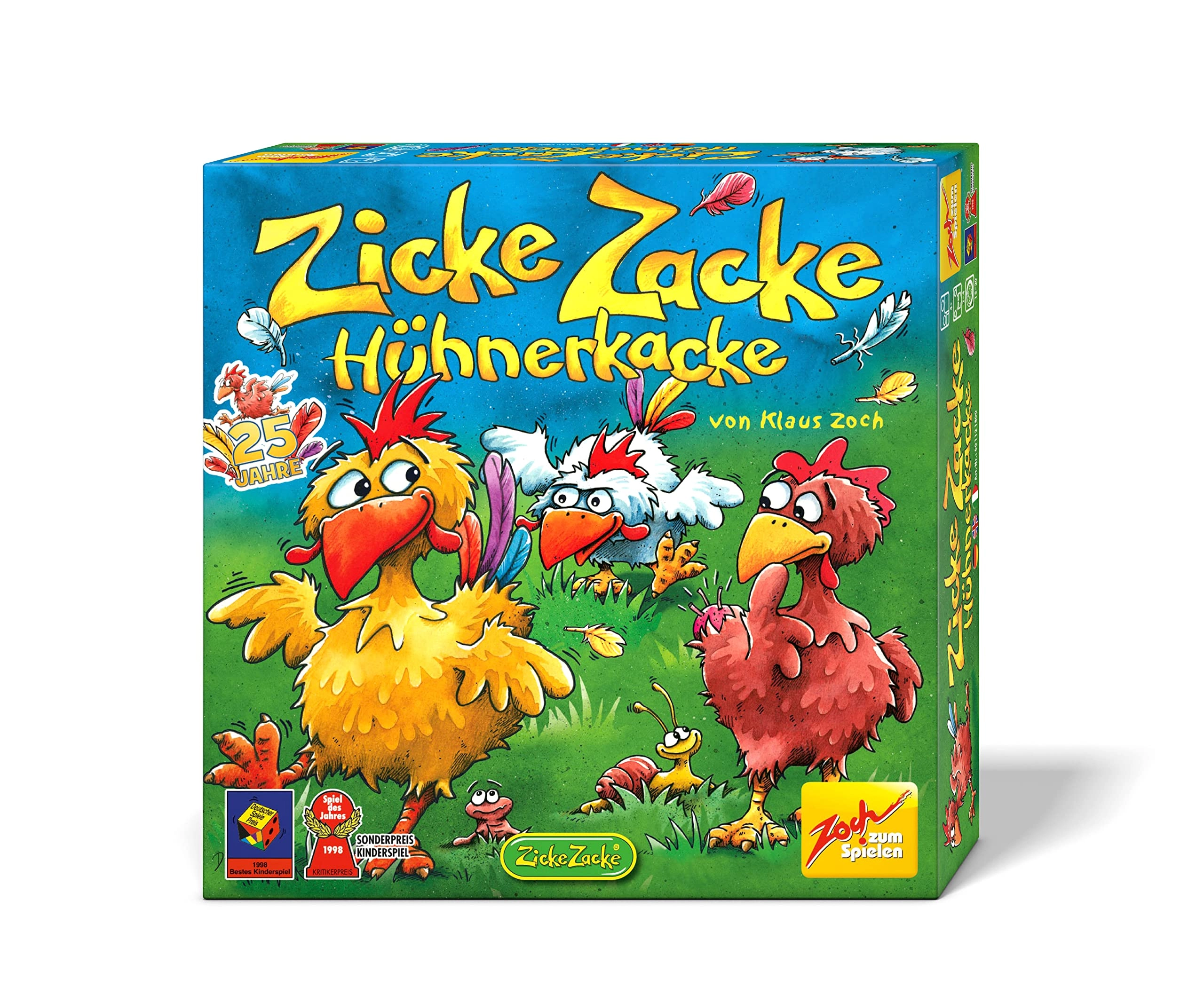 Zoch Zicke Zacke Huhnerkacke - English, German, Italian 4 - 18 years
