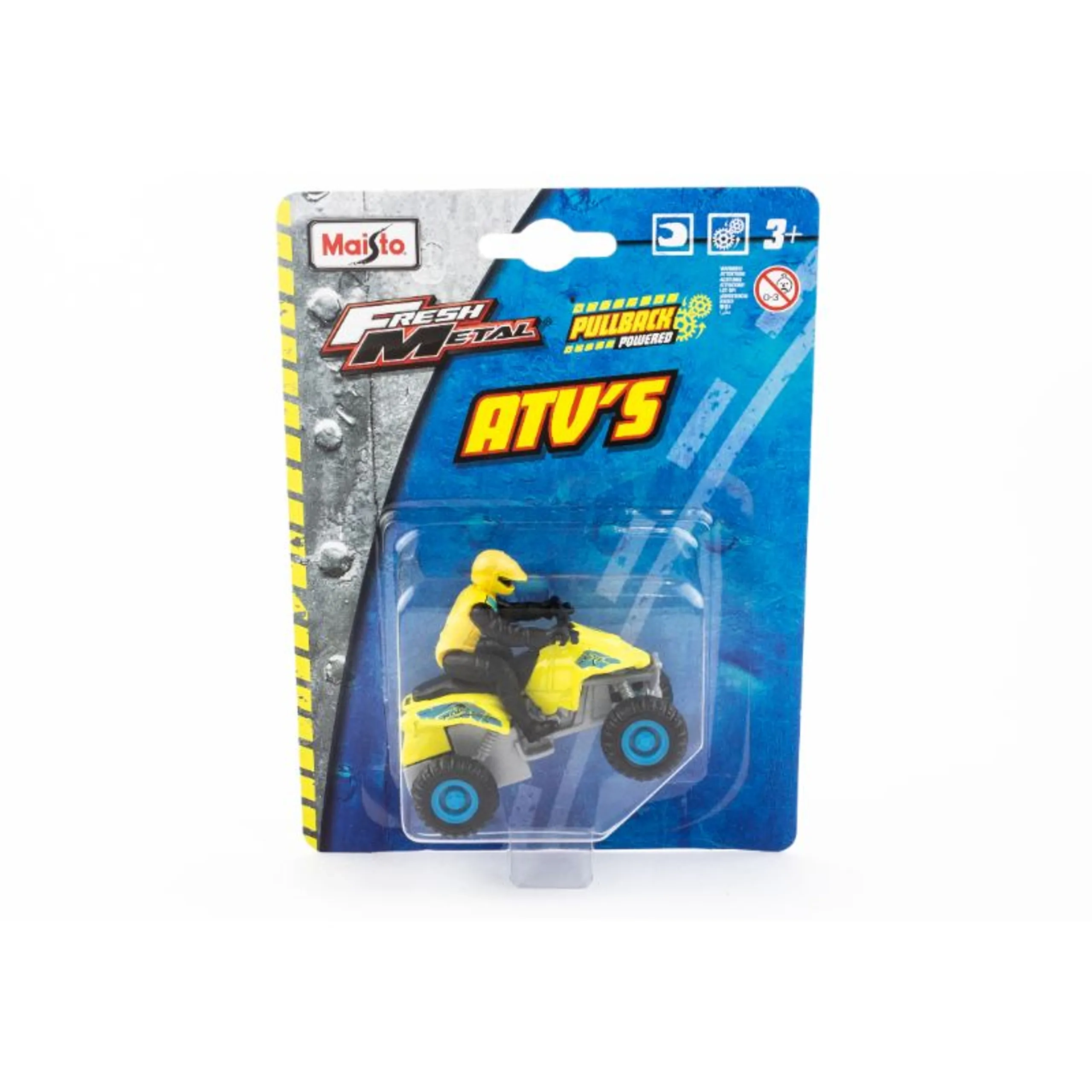 Pullback Powered ATV - 8cm