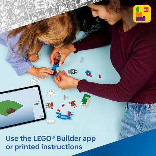 Spidey on his Motorcycle vs. Rhino - Marvel