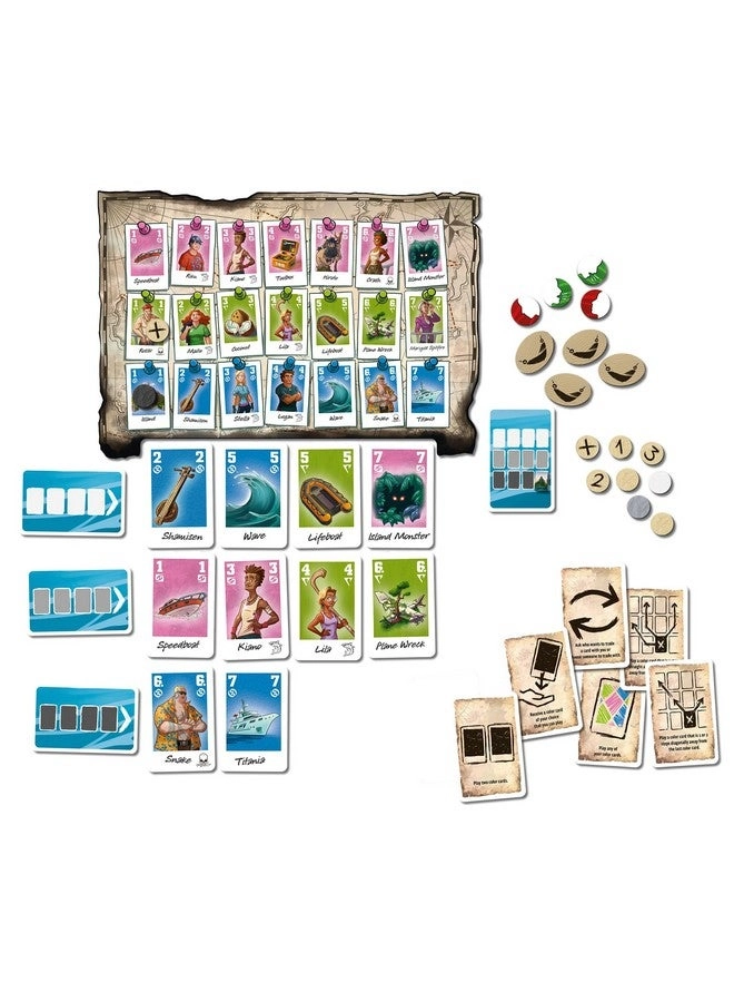 The Crew: Family Adventure - Marooned in Paradise - Cooperative Card Game