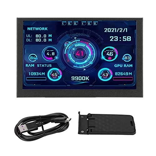 PC CPU Data Monitor - 800x480 5 Inches