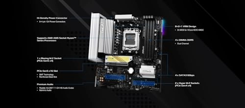 B850 PRO RS WIFI - AM5 ATX DDR5-7200