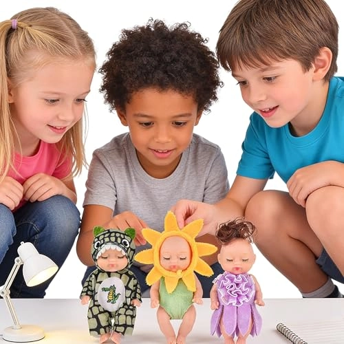 Reborn Mini Doll - 6 Pieces Forest Set